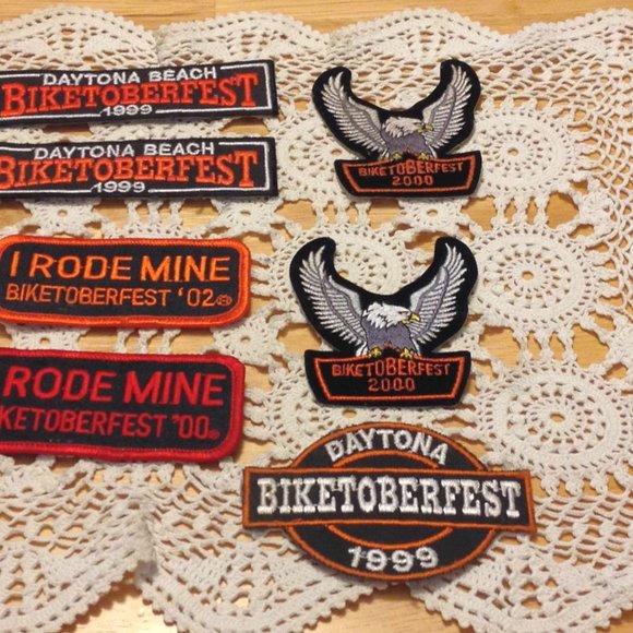 Vintage Biker Patches, very cool Biketoberfest and Daytona - Picture 4 of 8